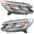 For Honda CR-V Headlight Assembly 2015 2016 | Halogen | w/o LED Daytime Running Light | LX Model | CAPA (CLX-M0-USA-REPH100360Q-CL360A70-PARENT1)