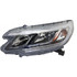For Honda CR-V Headlight Assembly 2015 2016 | Halogen | w/ LED Daytime Running Light | CAPA (CLX-M0-USA-REPH100368Q-CL360A70-PARENT1)