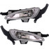 For Kia Optima Fog Light Assembly 2011 2012 2013 | Triangle | Excludes Hybrid Model (CLX-M0-USA-REPK107510-CL360A70-PARENT1)