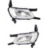 For Kia Optima Fog Light Assembly 2014 2015 | Halogen | Excludes Hybrid Model (CLX-M0-USA-REPK107546-CL360A70-PARENT1)