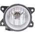 For Honda Fit Fog Light Assembly 2018 2019 | Round | Halogen | Coupe/Hatchback/Sedan | Excludes Type R Model | CAPA Certified (CLX-M0-USA-REPH107708Q-CL360A70-PARENT1)