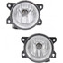 For Honda Fit Fog Light Assembly 2018 2019 | Round | Halogen | Coupe/Hatchback/Sedan | Excludes Type R Model | CAPA Certified (CLX-M0-USA-REPH107708Q-CL360A70-PARENT1)