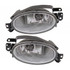 For Honda Civic Fog Light Assembly 2013 2014 2015 | Round | Sedan | Excludes Hybrid Model | CAPA Certified (CLX-M0-USA-REPH107574Q-CL360A70-PARENT1)
