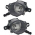 For Chevy Malibu Fog Light Assembly 2013 2014 2015 | Excludes Hybrid Model (CLX-M0-USA-REPS107550-CL360A73-PARENT1)