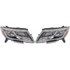 For 2013-2016 Nissan Pathfinder Headlight CAPA Certified Bulbs Included ;Halogen; Black Bezel; Chrome Trim (CLX-M1-314-1190L-AS2-PARENT1)
