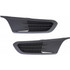 For Volkswagen Jetta Fog Light Cover 2011 12 13 2014 Outer | Grille Bezel | Sedan | Black (CLX-M0-USA-REPV015516-CL360A70-PARENT1)