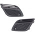 For Volvo XC60 Fog Light Cover 2011 2012 2013 | Grille Bezel | Opening Cover | w/Sensor Hole | Textured Black (CLX-M0-USA-REPV015522-CL360A70-PARENT1)