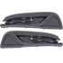 For Honda Civic Fog Light Cover 2013 2014 2015 | Textured Black | Sedan (CLX-M0-USA-REPH108612-CL360A70-PARENT1)