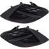 For Mazda 2 Fog Light Cover 2011 12 13 2014 | Grille Bezel | Textured Black (CLX-M0-USA-REPM108628-CL360A70-PARENT1)
