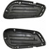 For Mercedes-Benz E250 / E350 / E400 / E550 Fog Light Cover 2014 2015 2016 | Grille Bezel | w/ AMG Package | w/o Sport Package | Sedan / Wagon (CLX-M0-USA-REPM108654-CL360A71-PARENT1)