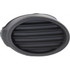 For Ford Focus Fog Light Cover 2012 2013 2014 | Grille Bezel | Sedan | S/SE Model | Textured Dark Gray (CLX-M0-USA-REPF108602-CL360A70-PARENT1)