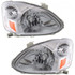 For Toyota Echo Headlight Assembly 2003 2004 2005 | Halogen Type | Coupe / Sedan (CLX-M0-USA-T100120-CL360A70-PARENT1)
