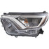 For Toyota RAV4 Headlight 2016 2017 2018 Halogen | w/ Chrome Bezel | Hybrid Model | CAPA (CLX-M0-USA-RT10010004Q-CL360A70-PARENT1)