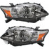 For Lexus RX350 Headlight Assembly 2010 2011 2012 | Halogen | Chrome Interior | CAPA (CLX-M0-USA-REPL100120Q-CL360A70-PARENT1)