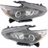 For Nissan Altima Headlight Assembly 2016 2017 2018 Halogen | Smoke Interior | w/o LED Daytime Running Light | CAPA (CLX-M0-USA-REPT100338Q-CL360A70-PARENT1)