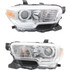 For Toyota Tacoma Headlight 2016 2017 2018 w/o LED Daytime Running Light | w/o Fog Lights (CLX-M0-USA-REPT100334-CL360A70-PARENT1)
