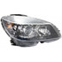 For Mercedes-Benz C300 / C350 Headlight Assembly 2008 09 10 2011 | Halogen | Black Interior (CLX-M0-USA-REPBZ100114-CL360A70-PARENT1)