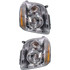 For GMC Yukon / Yukon XL 1500 Headlight Assembly 2007-2014 | Halogen | Denali Model (CLX-M0-USA-REPG100104-CL360A70-PARENT1)