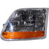 For Ford F-150 Headlight Assembly 2001 2002 2003 | Halogen | Harley-Davidson Edition Model CAPA (CLX-M0-USA-REPF100158Q-CL360A70-PARENT1)