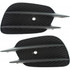 For Mercedes-Benz E300 / E400 Fog Light Cover 2017 2018 Outer | w/o Luxury Package | Sedan / Wagon | Textured Black (CLX-M0-USA-RM01550004-CL360A70-PARENT1)