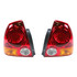 CarLights360: For 2003 2004 2005 2006 HYUNDAI ACCENT Tail Light Assembly w/Bulbs (CLX-M1-220-1915L-AQ-CL360A1-PARENT1)