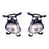 CarLights360: For 2003 2004 2005 2006 HYUNDAI ACCENT Fog Light Assembly w/Bulbs (CLX-M1-220-2008L-AQ-CL360A1-PARENT1)