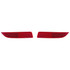 For Lexus IS 250 Rear Reflector 2010 11 12 13 14 2015 CAPA (CLX-M0-312-2910L-UC-CL360A55-PARENT1)