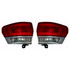 For Jeep Grand Cherokee / Laredo / Limited / Overland / Summit Tail Light Assembly Outer 2014-2020 Chrome Type 1 CAPA (CLX-M0-333-1965L-AS-CL360A55-PARENT1)