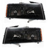 For GMC Canyon Headlight 2004-2012 Halogen | Black Interior | w/o Extreme Package (CLX-M0-USA-C100122-CL360A71-PARENT1)