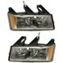 For GMC Canyon Headlight 2005 06 07 2008 Halogen | Chrome Interior | w/ Extreme Package (CLX-M0-USA-C100136-CL360A71-PARENT1)