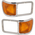 For Ford F650 / F750 Headlight Bezel w/ Park Light 2000-2015 (CLX-M0-330-1204L-AS-CL360A55-PARENT1)