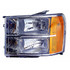 For GMC Sierra 1500 Headlight Assembly 2007-2013 (CLX-M0-335-1147L-AS-CL360A55-PARENT1)