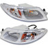 For International Transtar 8500 / 8500 Transtar / 8600 SBA / 8600 02-16 Headlight Assembly Light Gray (CLX-M0-33A-1101L-NS-CL360A55-PARENT1)