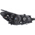 For Subaru Impreza Sedan / Wagon Headlight Assembly 2015 2016 Halogen Black (CLX-M0-320-1123L-ASN2N-CL360A55-PARENT1)