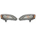 For Chrysler 200 Sedan / S Model Headlight Assembly 2011-2014 Black Bezel CAPA Certified (CLX-M0-333-1192L-ACD2-CL360A55-PARENT1)