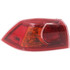 For Mitsubishi Lancer Evolution Tail Light 2008 Outer CAPA MI2804100 (CLX-M0-314-1925L-AC-CL360A51-PARENT1)
