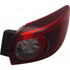 For Mazda 3 Tail Light Assembly 2014 15 16 17 2018 Outer | LED Type | Hatchback | Smoke | CAPA Certified (CLX-M0-316-1939L-AC-CL360A50-PARENT1)