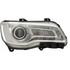 For Chrysler 300 Headlight Assembly 2018 2019 2020 Chrome Bezel Halogen Projector Code LMC/MFP CAPA Certified (CLX-M0-333-1193L-ACDC1-CL360A50-PARENT1)