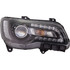 For Chrysler 300 Headlight Assembly 2018 2019 2020 Black Bezel Halogen Projector Code LMC/MFA CAPA Certified (CLX-M0-333-1193L-ACBC2-CL360A50-PARENT1)