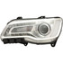 For Chrysler 300 Headlight Assembly 2018 2019 2020 Chrome Bezel Halogen Projector Code LMC/MFP (CLX-M0-333-1193L-ASDC1-CL360A50-PARENT1)