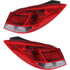 For Buick Regal Tail Light Assembly 2011 2012 2013 Outer (CLX-M0-USA-REPB730166-CL360A70-PARENT1)