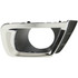 For Subaru Forester Fog Light Cover 2014 15 16 17 2018 | w/ Chrome Frame | Textured Black | 2.0L Engine | DOT / SAE Compliance (CLX-M0-USA-REPS108004-CL360A70-PARENT1)
