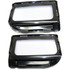 For GMC Terrain Fog Light Cover 2016 2017 | Bezel | Smooth Black | Paint to Match | Plastic | DOT / SAE Compliance (CLX-M0-USA-REPG108202-CL360A70-PARENT1)