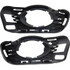 For Mercedes-Benz C230 Fog Light Cover 2008 2009 | Textured Black | w/ Sport Package & Bi-Xenon Head Lights | DOT / SAE Compliance (CLX-M0-USA-REPM108024-CL360A70-PARENT1)