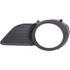 For Toyota Sienna Fog Light Cover 2011-2017 Black | w/o Chrome Trim | w/o Park Distance Control Sensor Holes | DOT / SAE Compliance (CLX-M0-USA-REPT108018-CL360A70-PARENT1)
