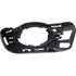 For Mercedes-Benz C300 / C350 Fog Light Cover 2008 09 10 2011 | Textured Black | w/ Sport Package & Bi-Xenon Head Lights | DOT / SAE Compliance (CLX-M0-USA-REPM108024-CL360A72-PARENT1)
