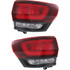 For Jeep Grand Cherokee Outer Tail Light Assembly 2014 15 16 17 2018 SRT Model (CLX-M0-USA-REPJ730148-CL360A70-PARENT1)