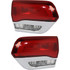 For Jeep Grand Cherokee Inner Tail Light Assembly 2014 15 16 17 2018 CAPA | w/ Chrome Trim (CLX-M0-USA-REPJ730152Q-CL360A70-PARENT1)