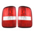 For Ford F-150 Tail Light Assembly 2004 2005 2006 | Red / Clear | Styleside | w/o Bulbs (CLX-M0-USA-F730122-CL360A70-PARENT1)
