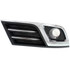 For Chevy Traverse Fog Light Cover 2013 14 15 16 2017 | Textured Black | w/ Chrome Trim | DOT / SAE Compliance (CLX-M0-USA-REPC108622-CL360A70-PARENT1)